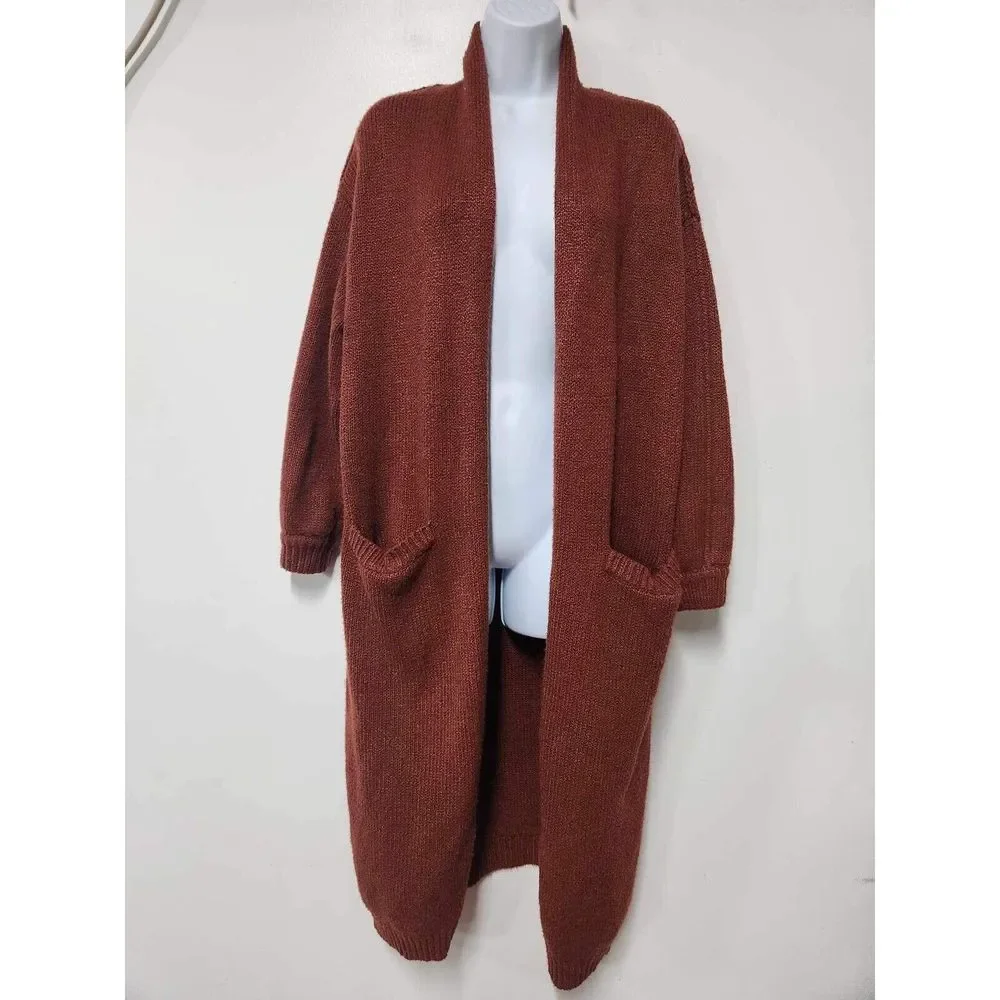 Anthropologie Leo & Viola Isla Marled Cardigan Size 2X. B24 - Picture 8 of 12
